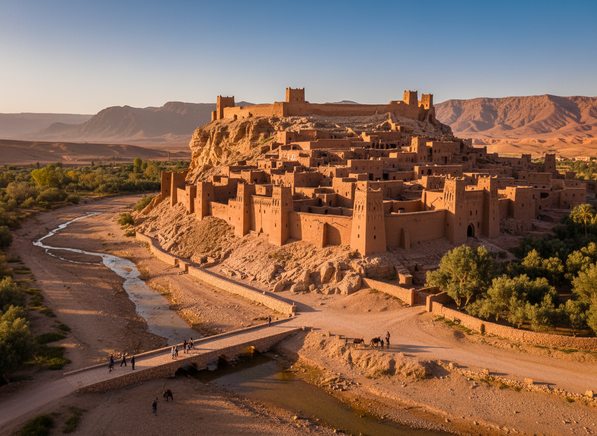 Excursion Aït Ben Haddou et Ouarzazate au départ de Marrakech