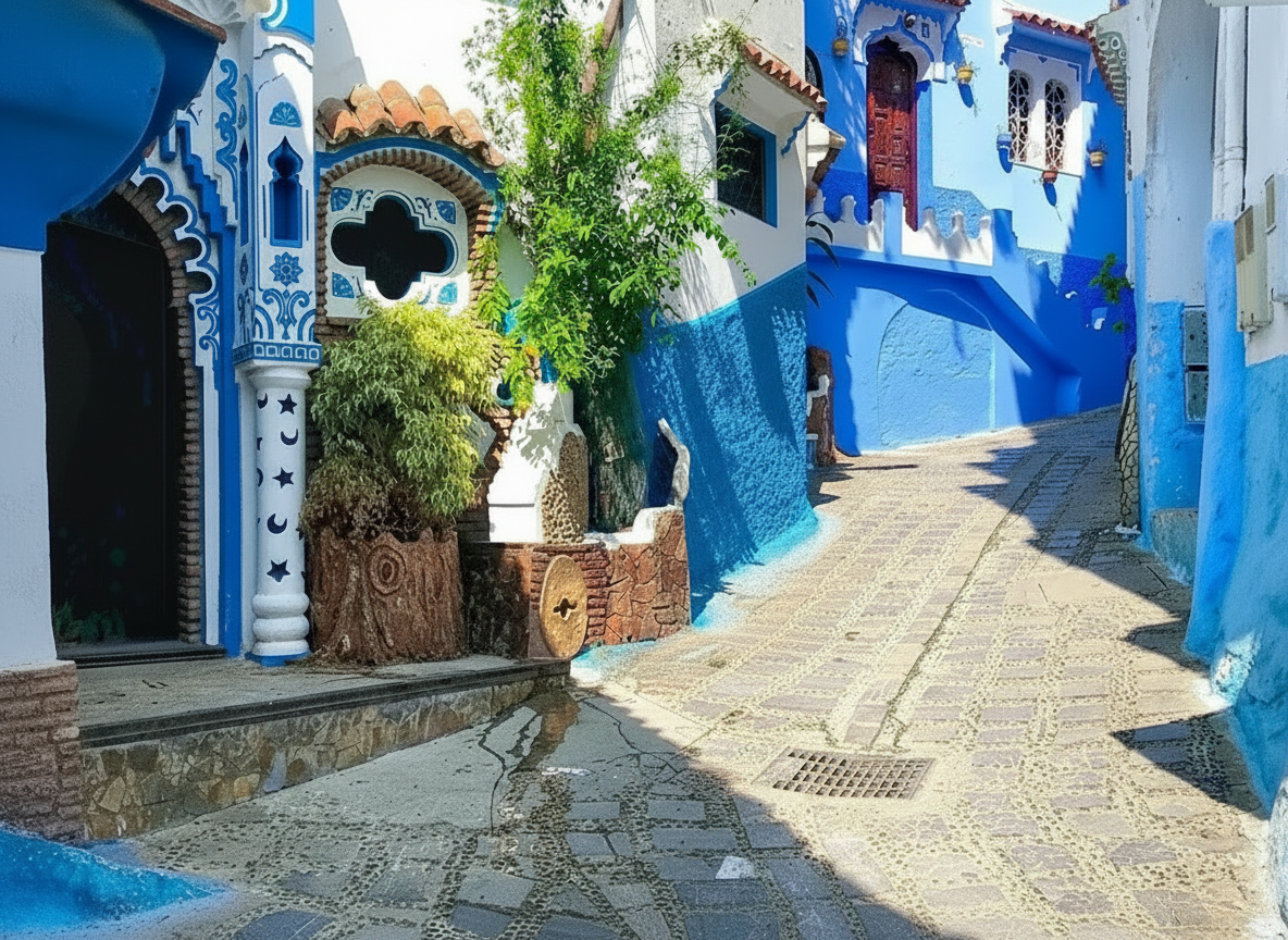 Circuit Villes Impériales, Chefchaouen et Tanger au départ de Marrakech